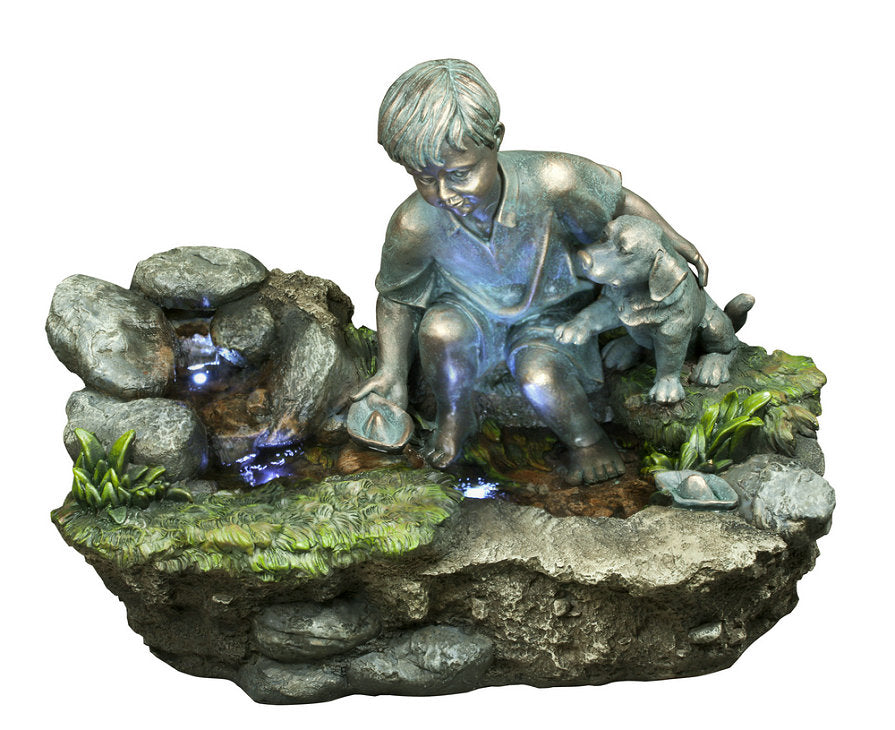 Estanque Nino c/Perro Fountain (50% payable on order, 50% on delivery)