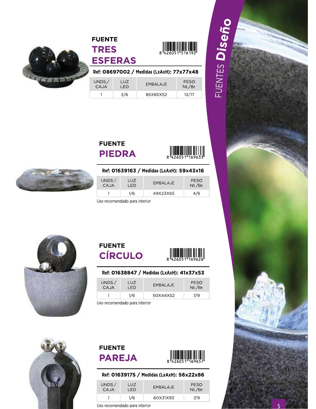 Circulo Fountain (On Order 50% Payable on Order 50% on Delivery)