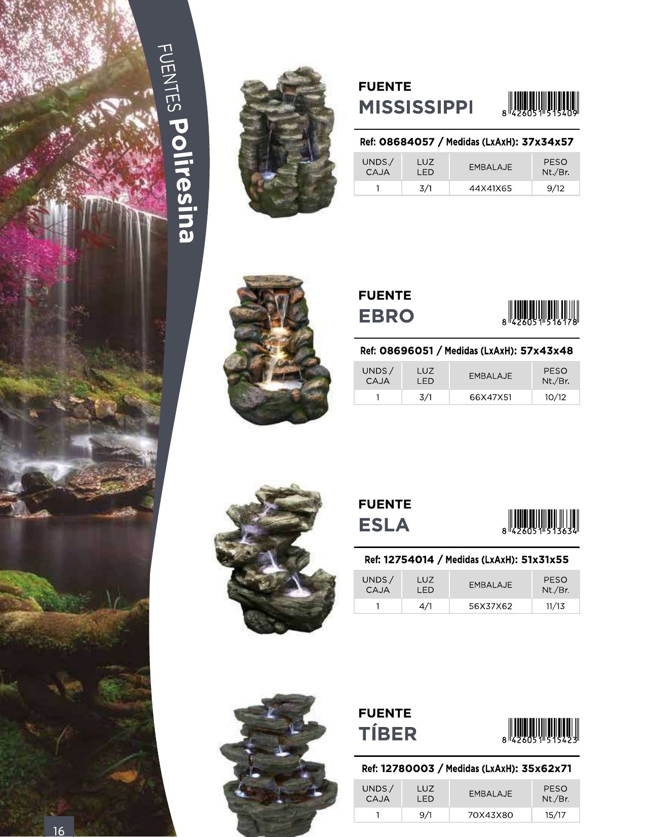 Ebro Fountain (On Order 50% Payable on Order 50% on Delivery )