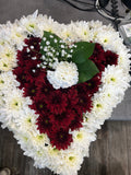 Funeral/Cemetery Arrangement Heart